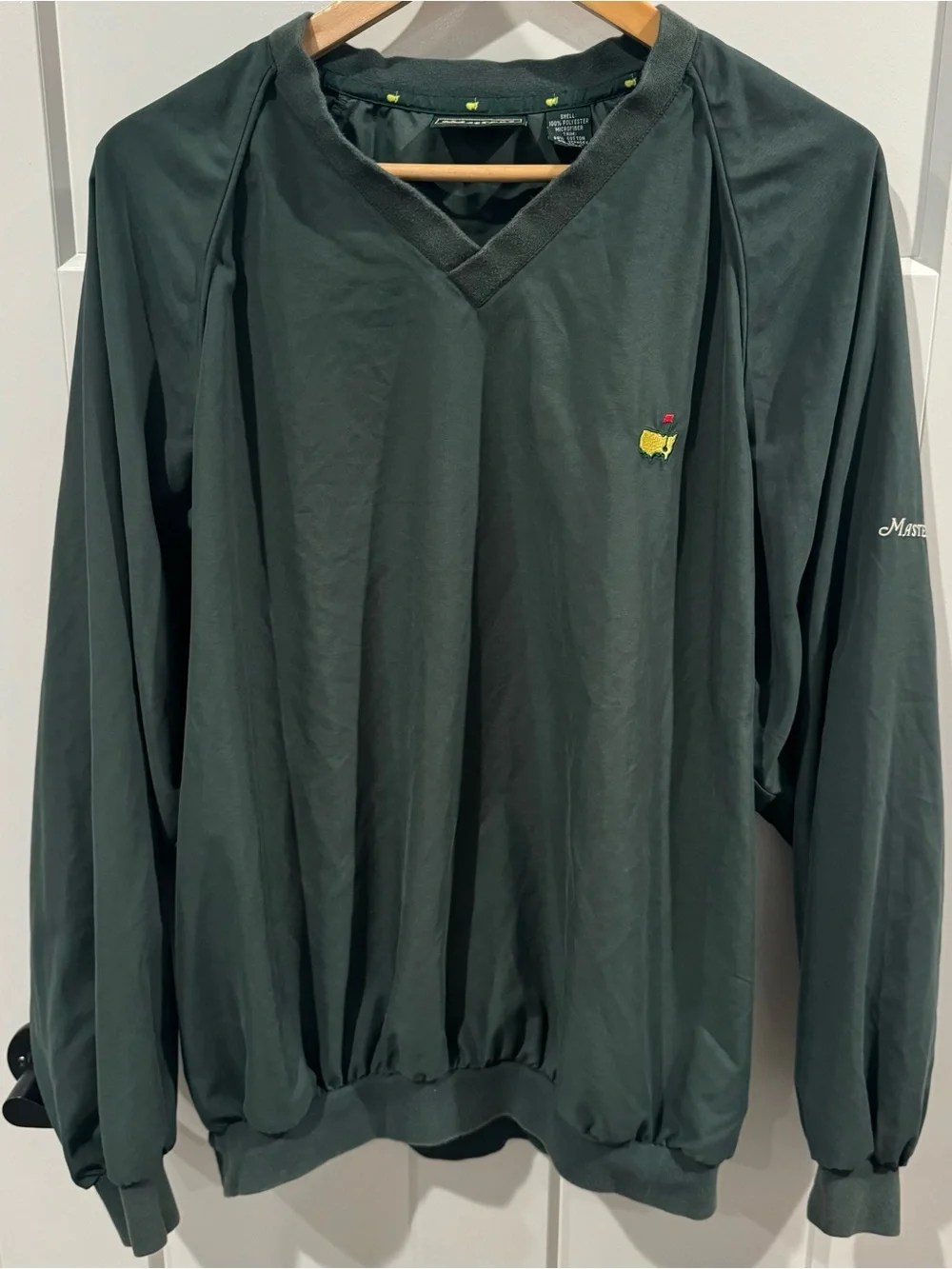Masters Collection v-neck windbreaker